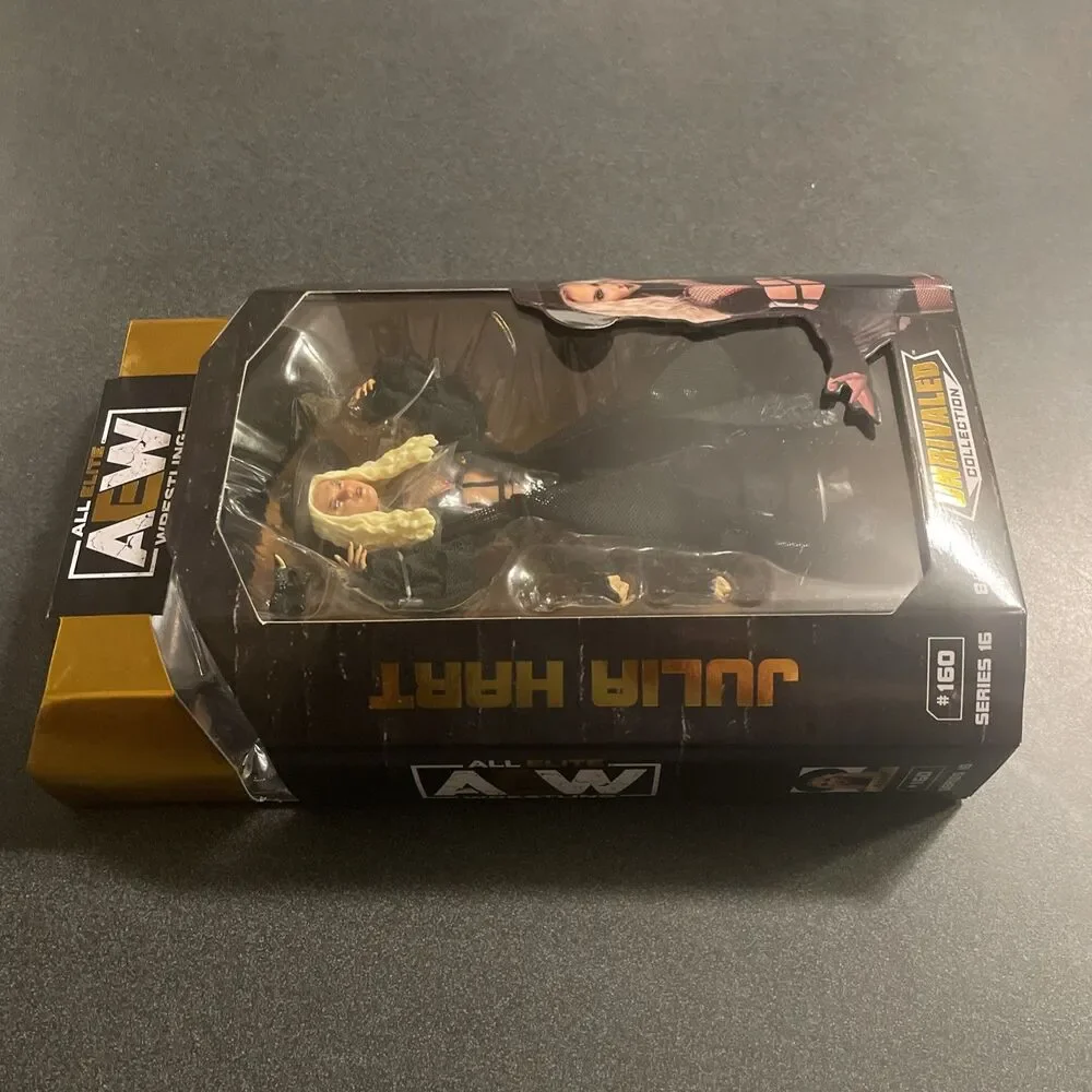 Jazwares AEW Unrivaled Collection Series 16 JULIA HART #160 Wrestling Figure NEW